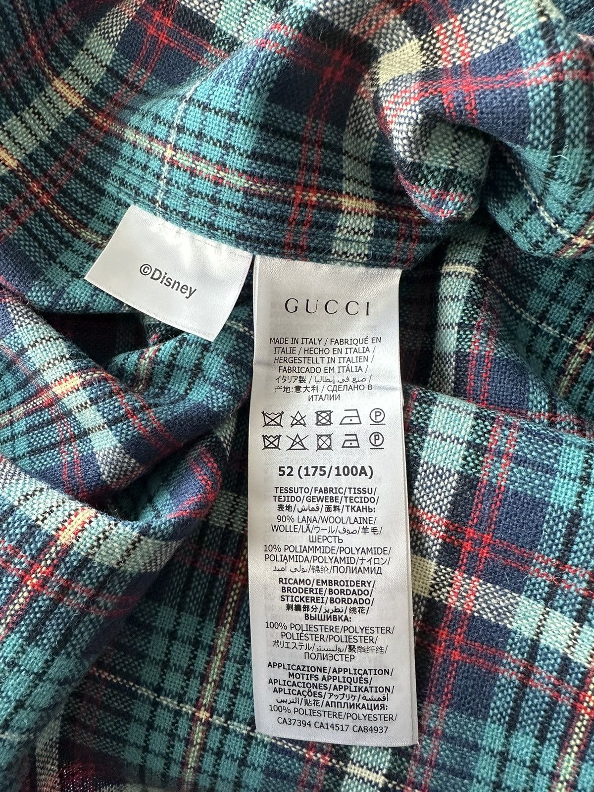 Disney × Gucci Super Runway Gucci X Disney Limited Edition Brand New Shirt Size US L / EU 52-54 / 3 - 7 Thumbnail