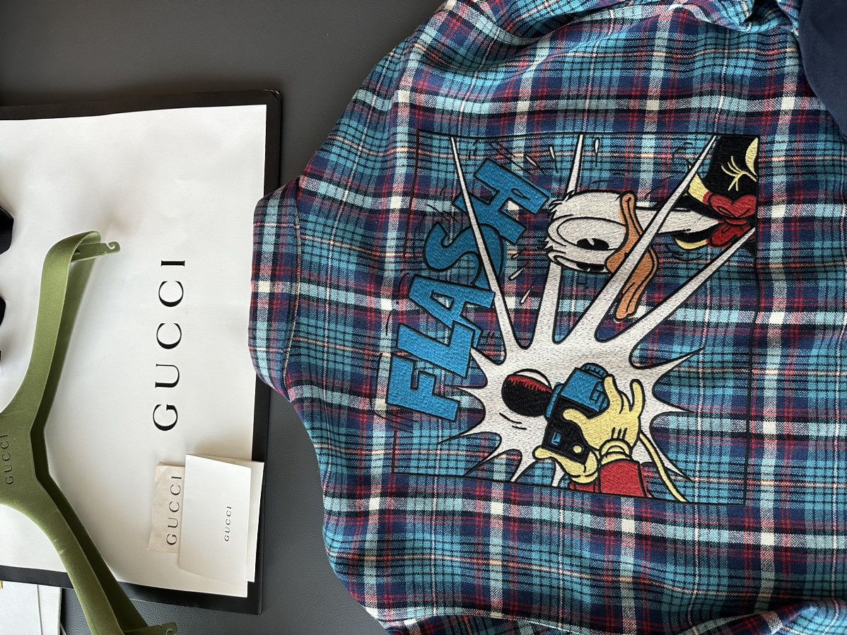 Disney × Gucci Super Runway Gucci X Disney Limited Edition Brand New Shirt Size US XXL / EU 58 / 5 - 15 Thumbnail