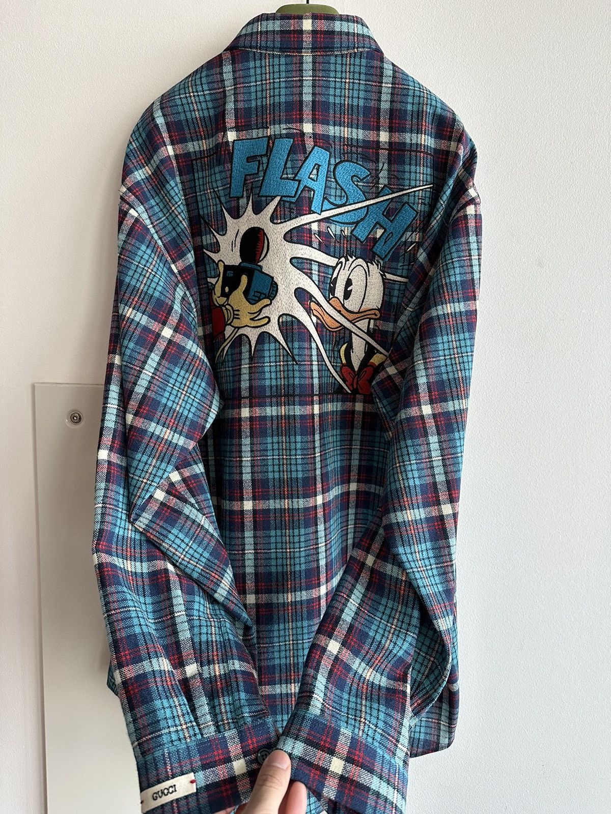 Disney × Gucci Super Runway Gucci X Disney Flannel Shirt Limited Edition Size US XXL / EU 58 / 5 - 24 Thumbnail