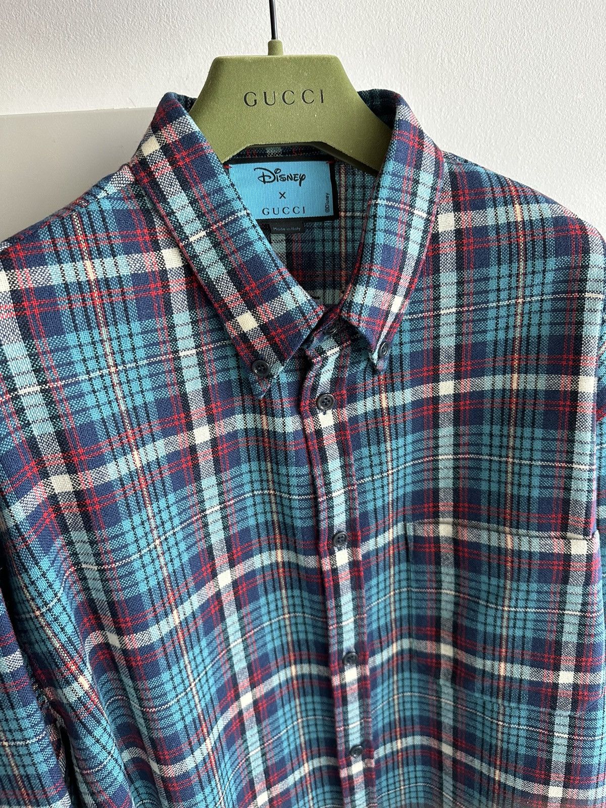 Disney × Gucci Super Runway Gucci X Disney Flannel Shirt Limited Edition Size US XXL / EU 58 / 5 - 18 Thumbnail