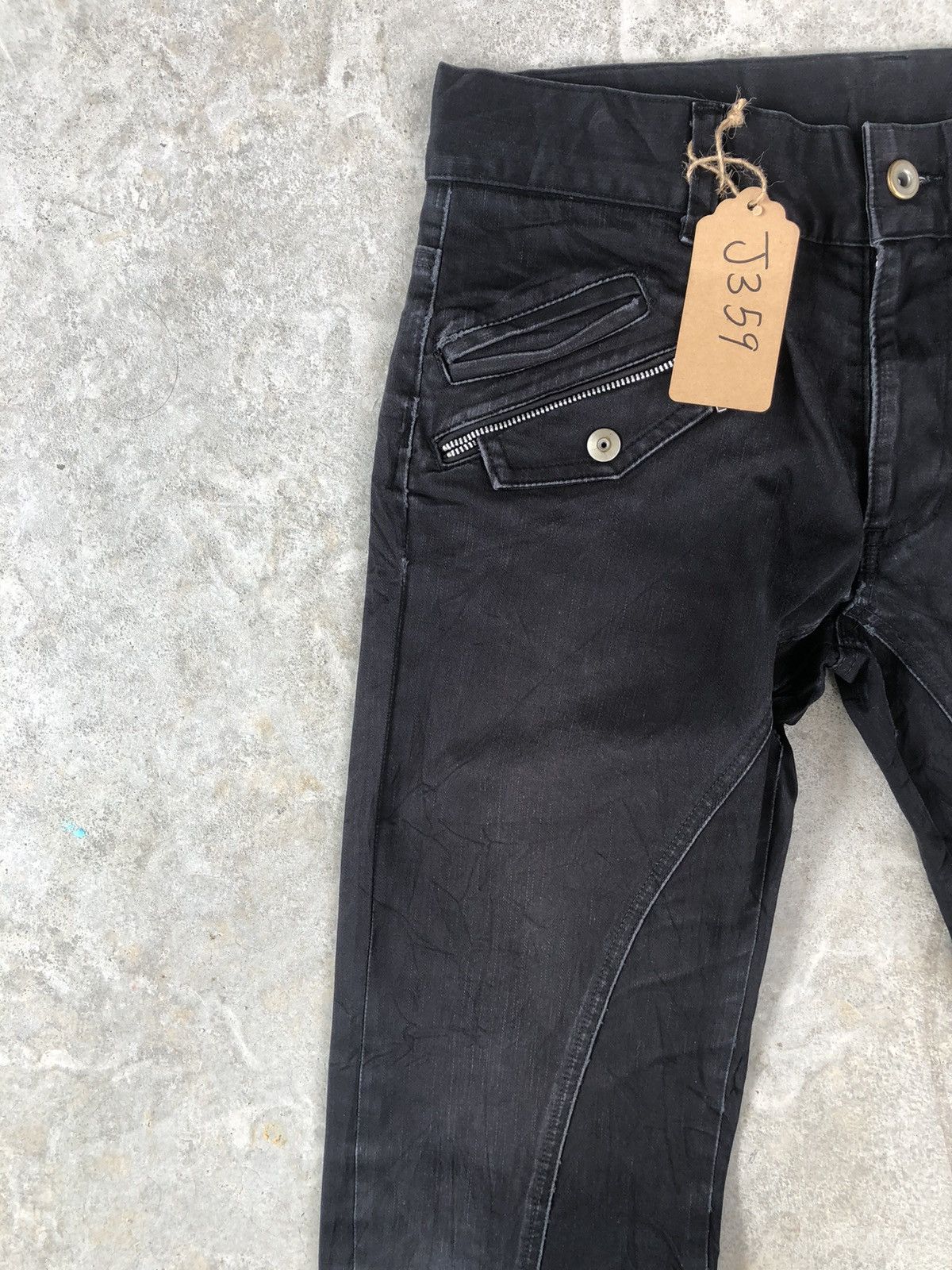 Katharine Hamnett London Hamnett Pants Distressed Jeans Cargo Pants Size US 30 / EU 46 - 4 Thumbnail