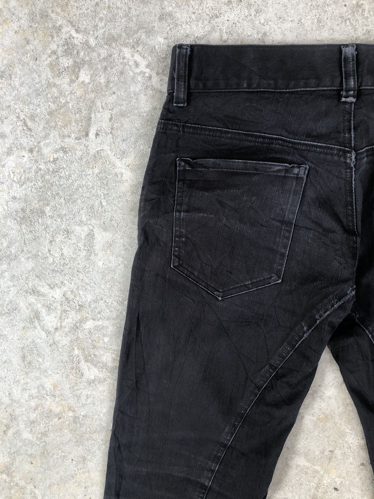 Katharine Hamnett London Hamnett Pants Distressed Jeans Cargo Pants Size US 30 / EU 46 - 9 Thumbnail