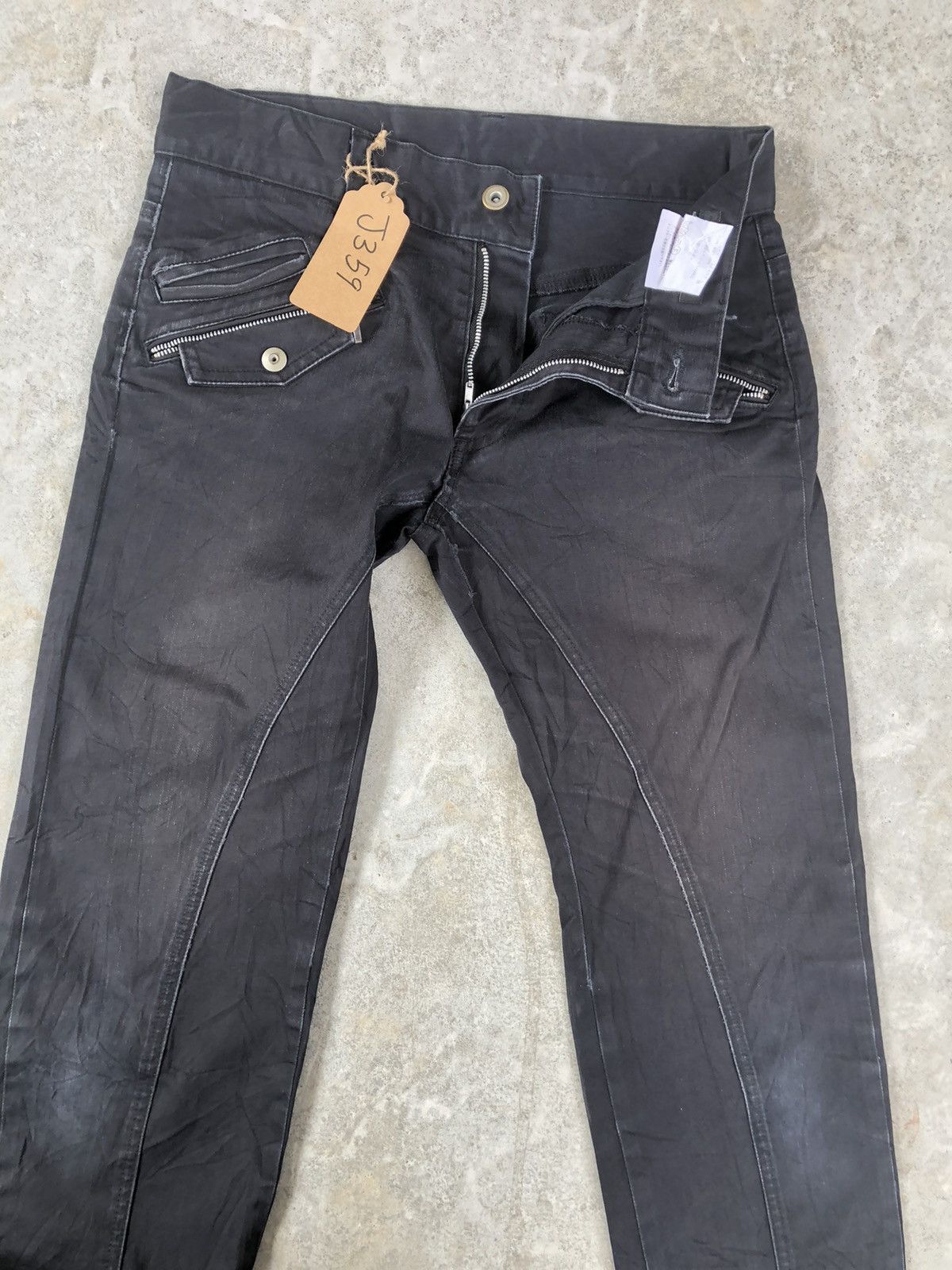Katharine Hamnett London Hamnett Pants Distressed Jeans Cargo Pants Size US 30 / EU 46 - 3 Thumbnail