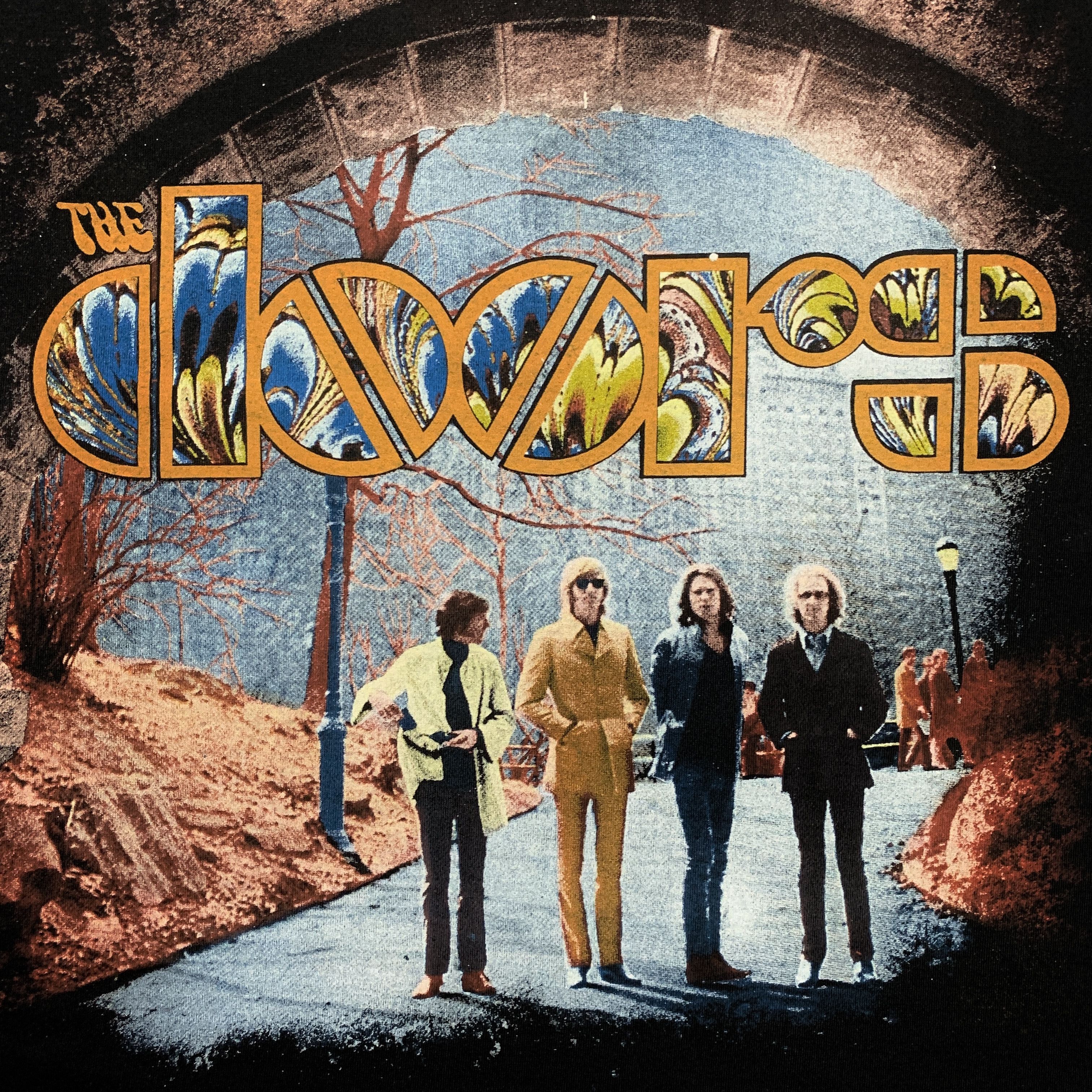 Band Tees Vintage The Doors All Over Print 90's Empire Rock T-shirt Size US XL / EU 56 / 4 - 4 Thumbnail