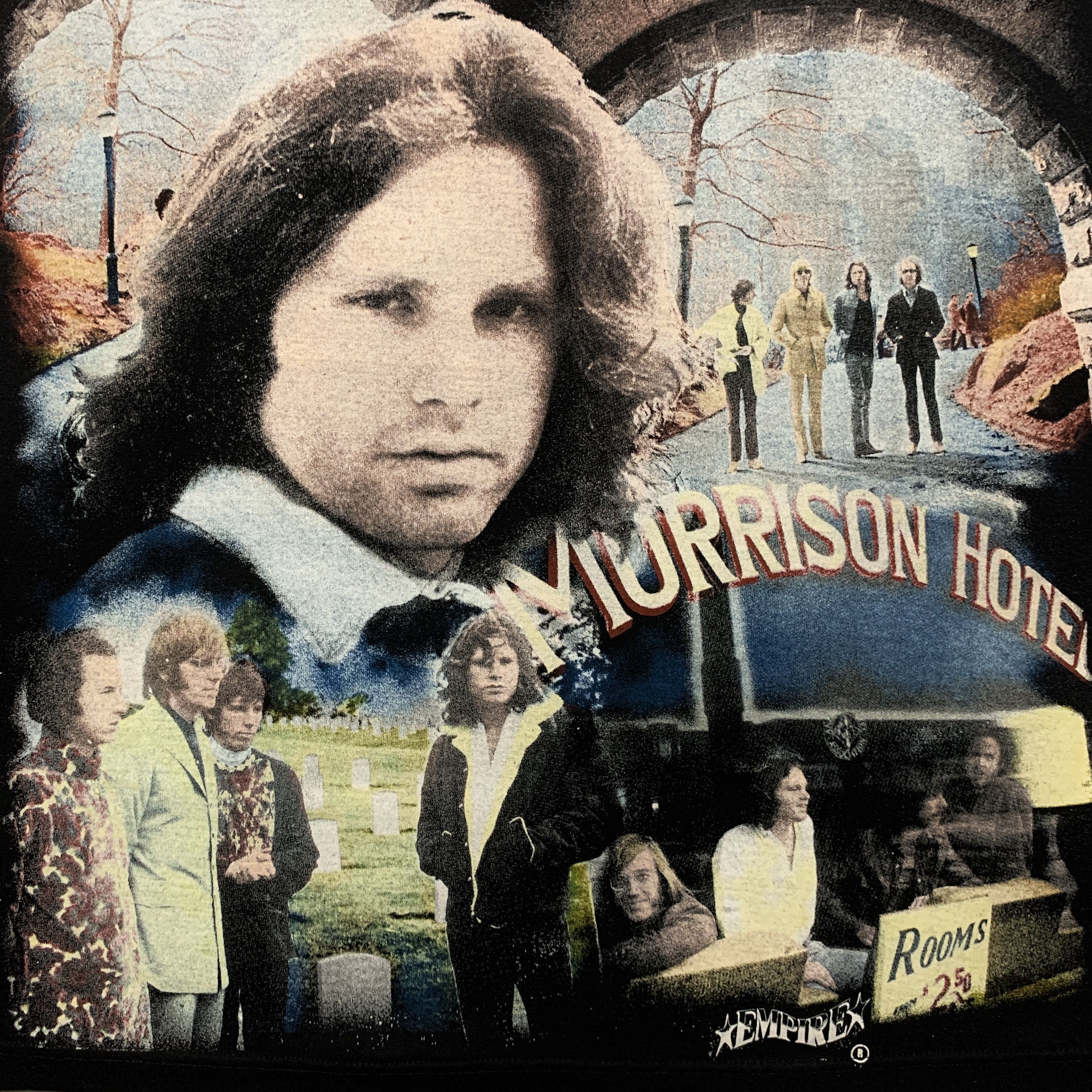 Band Tees Vintage The Doors All Over Print 90's Empire Rock T-shirt Size US XL / EU 56 / 4 - 3 Thumbnail