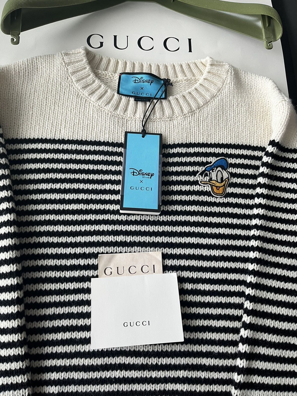 Disney × Gucci $2,800 BrandNew Runway Gucci LimitedEdition Cashmere Sweater Size US XL / EU 56 / 4 - 16 Thumbnail