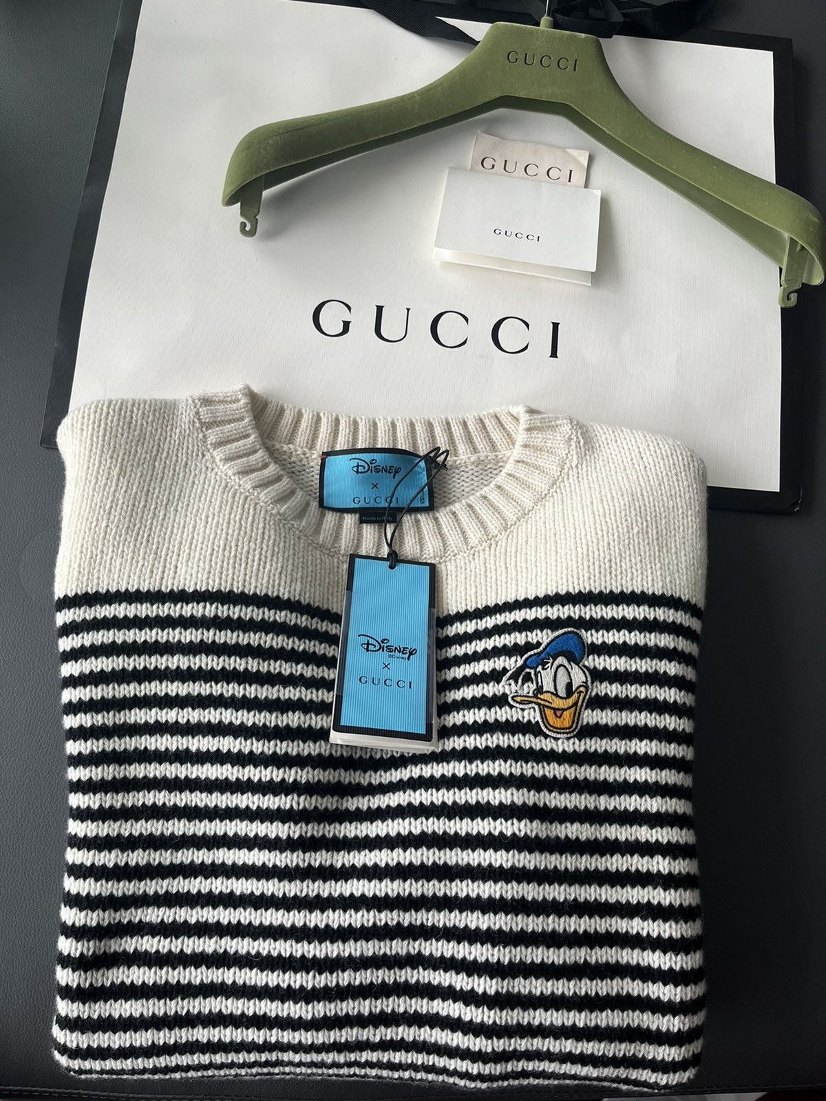 Disney × Gucci $2,800 BrandNew Runway Gucci LimitedEdition Cashmere Sweater Size US XL / EU 56 / 4 - 2 Thumbnail