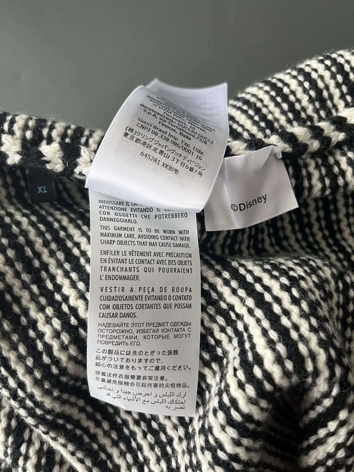 Disney × Gucci $2,800 BrandNew Runway Gucci LimitedEdition Cashmere Sweater Size US XL / EU 56 / 4 - 12 Thumbnail