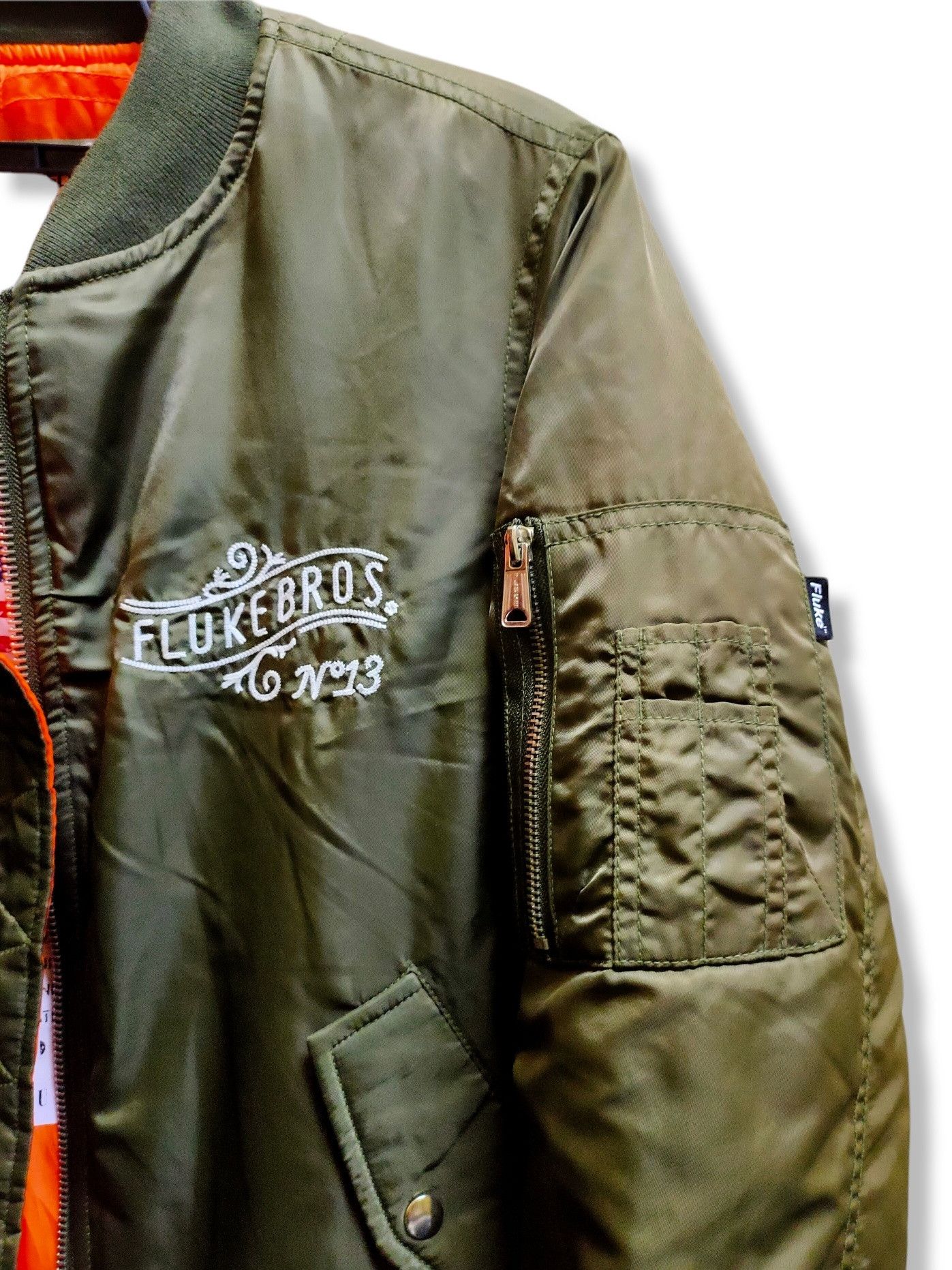 Other Rare Fluke Bomber Jacket #22020803 Size US M / EU 48-50 / 2 - 3 Thumbnail