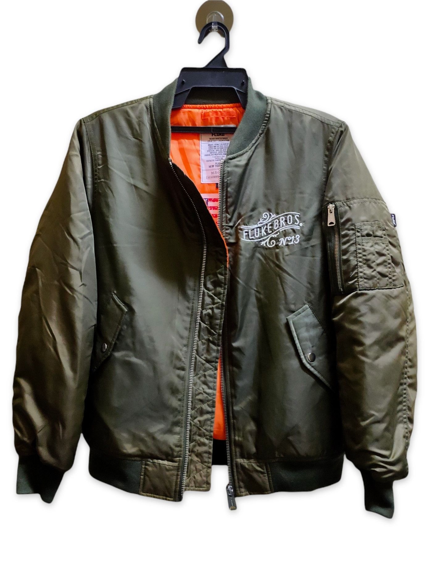 Other Rare Fluke Bomber Jacket #22020803 Size US M / EU 48-50 / 2 - 2 Thumbnail