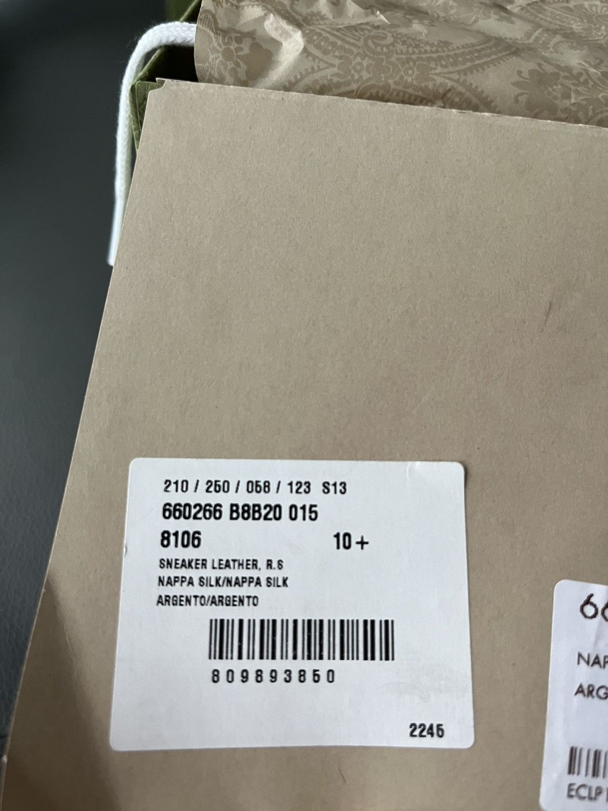 Gucci Runway Rare Brand New Iconic Gucci Logo Leather ACE Sneaker Size US 11 / EU 44 - 20 Thumbnail