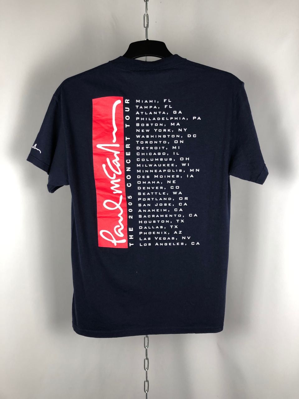 Vintage Vintage Paul McCartney singer t-shirts 2005 Size US M / EU 48-50 / 2 - 5 Thumbnail