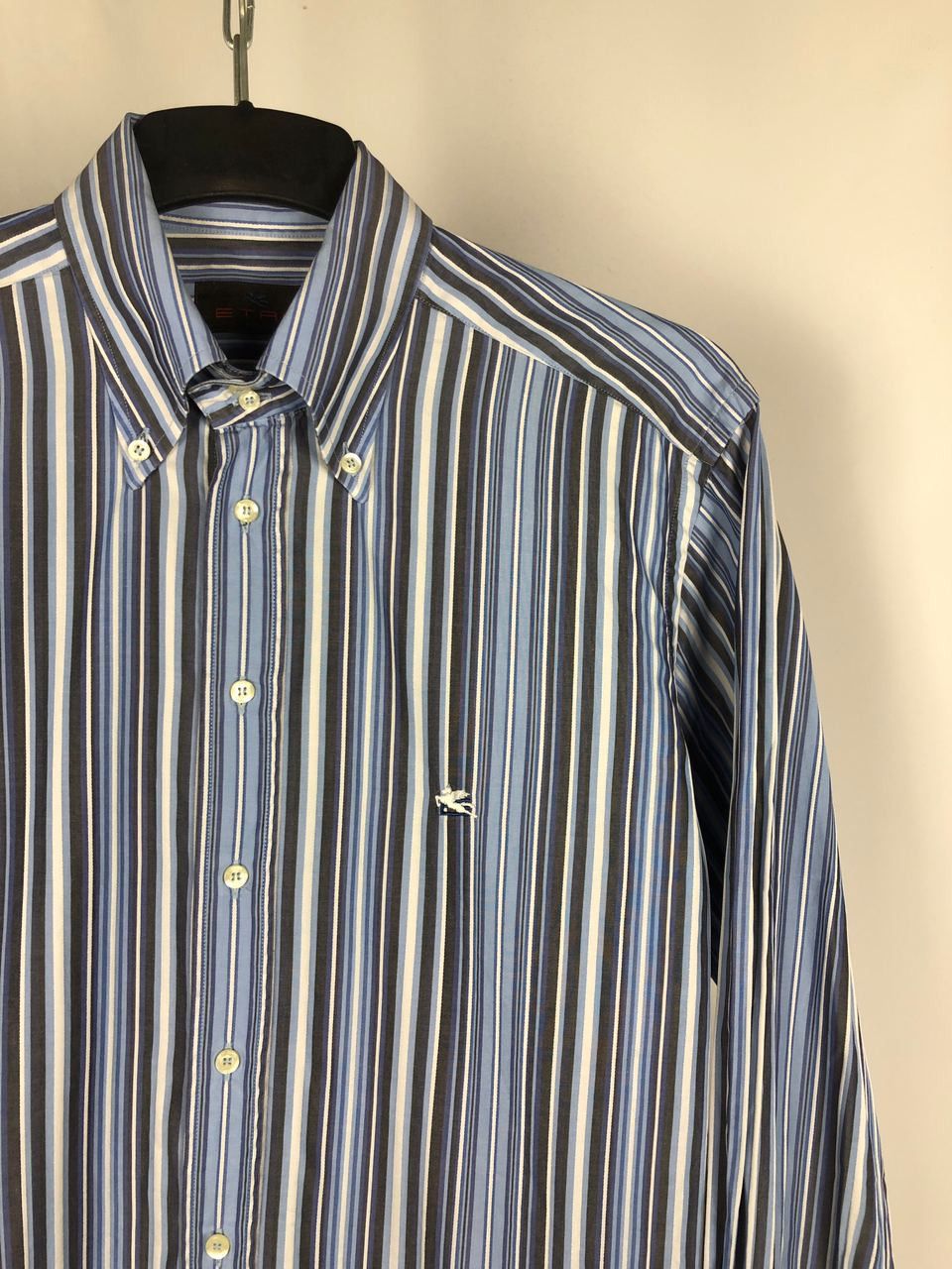 Etro Etro long sleeve shirts blue size L Size US L / EU 52-54 / 3 - 2 Thumbnail