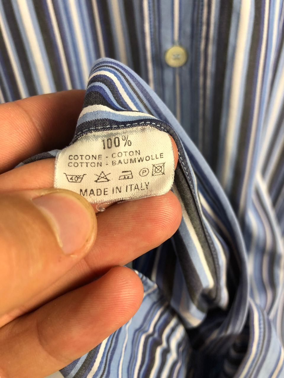 Etro Etro long sleeve shirts blue size L Size US L / EU 52-54 / 3 - 4 Thumbnail