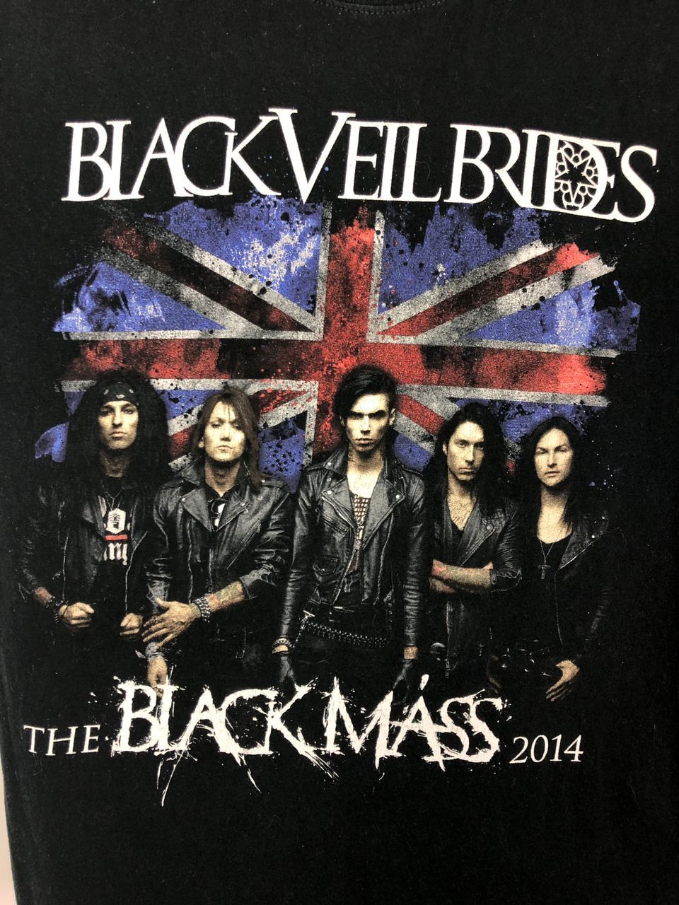 Band Tees Black veil brides tour 2014 tshirts vintage big logo size M Size US S / EU 44-46 / 1 - 3 Thumbnail