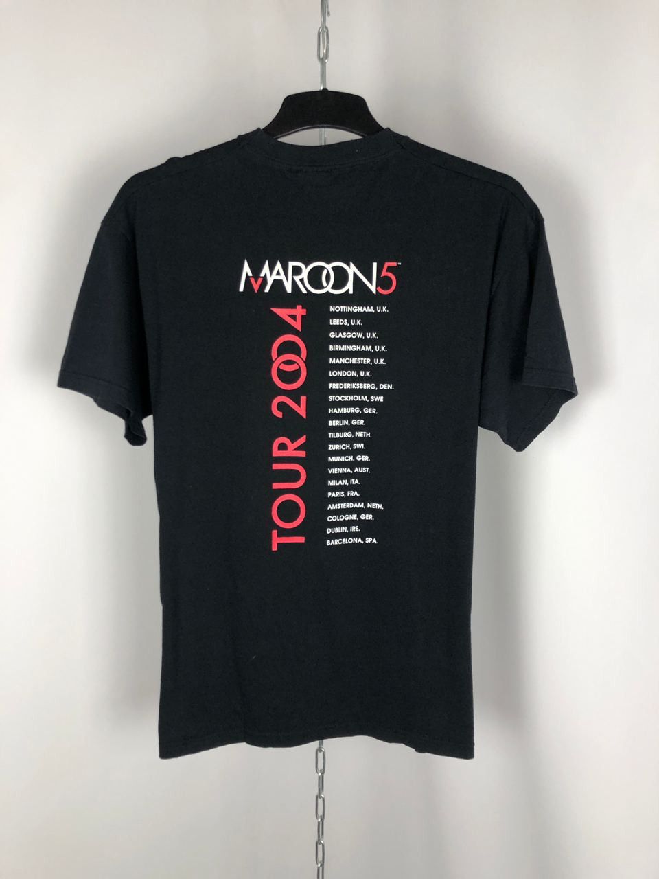 Band Tees Maroon 5 vintage T-shirts tour 2004 big logo size L Size US L / EU 52-54 / 3 - 6 Thumbnail