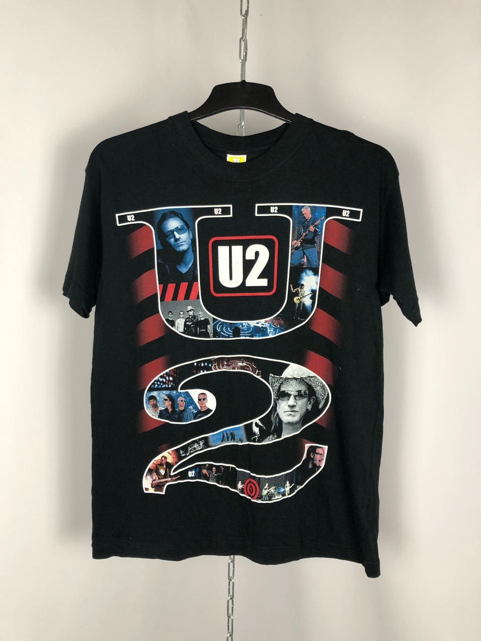 Band Tees U2 t-shirts big logo black size M Size US M / EU 48-50 / 2 - 1 Thumbnail