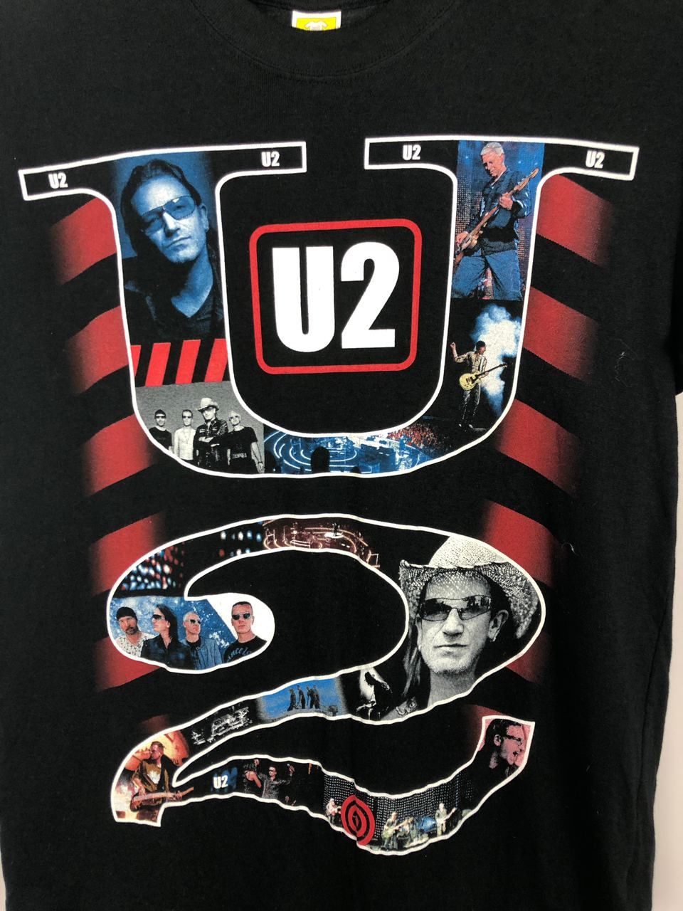 Band Tees U2 t-shirts big logo black size M Size US M / EU 48-50 / 2 - 3 Thumbnail