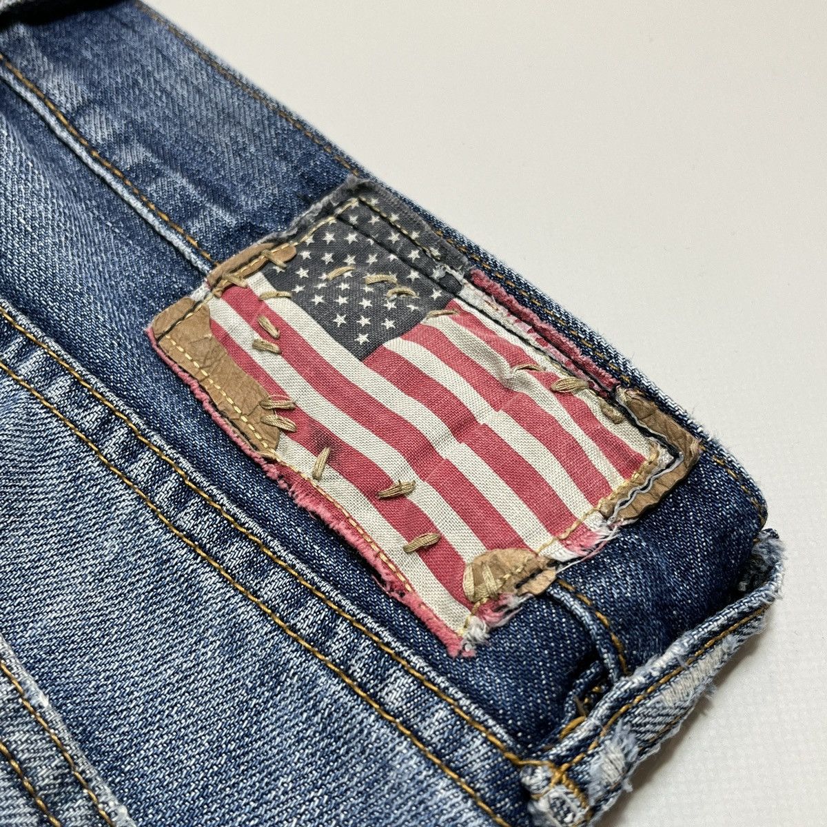 Denim & Supply Ralph Lauren Polo Ralph Lauren denim supply distressed denim pants Size US 33 - 3 Thumbnail