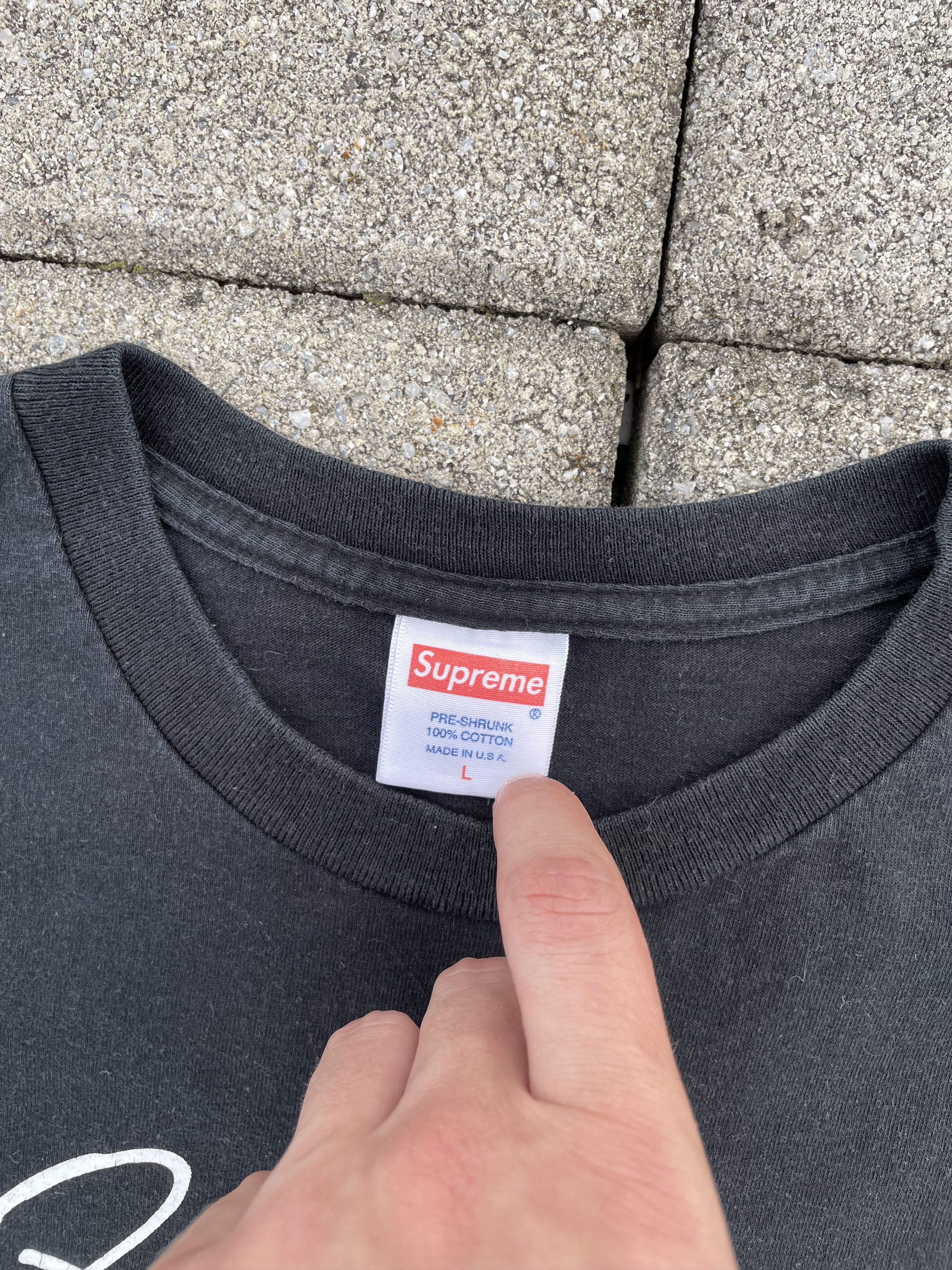 Supreme Supreme OG cost graffiti tags tee rare 2010 Size US L / EU 52-54 / 3 - 3 Thumbnail