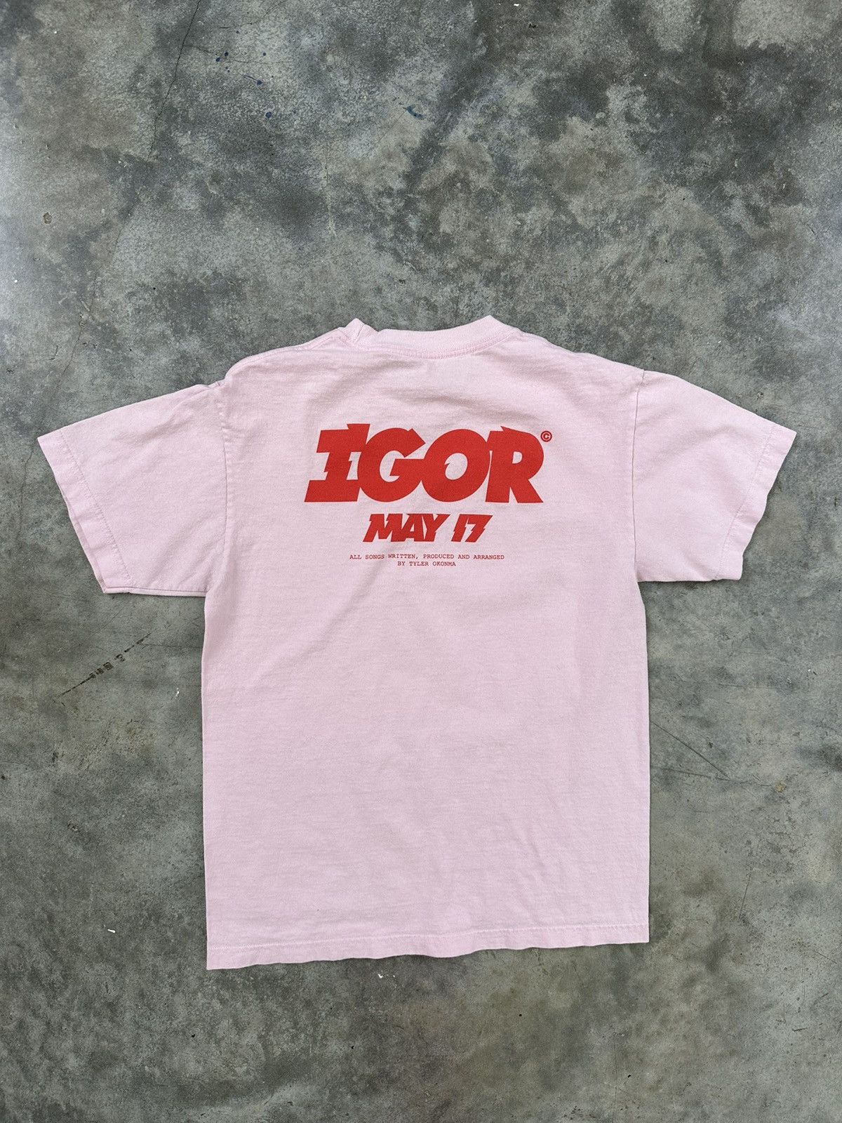 Golf Wang Golf Wang Pink Igor Album Release Tee Sz. Medium Size US M / EU 48-50 / 2 - 1 Thumbnail