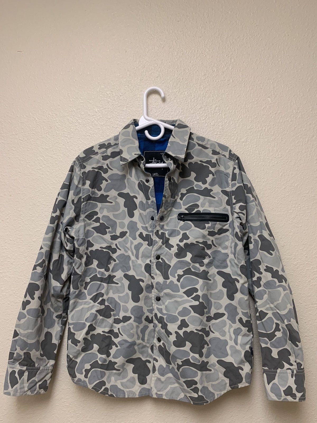 Stussy Camo Jacket | Grailed