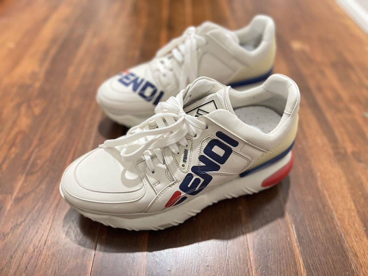 Fendi x Fila collaboration sneakers Footwear