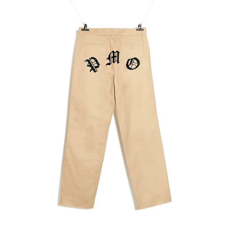 peaceminusone WORK PANT #1 BEIGE | www.fitwellind.com