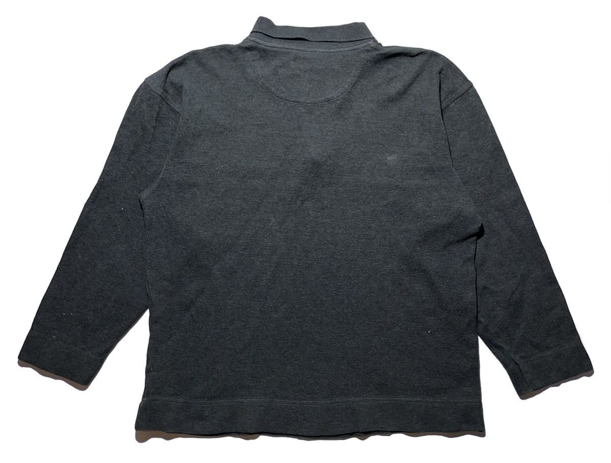 Vintage Yves Saint Laurent Zip Vintage Sweatshirt Size US L / EU 52-54 / 3 - 2 Thumbnail