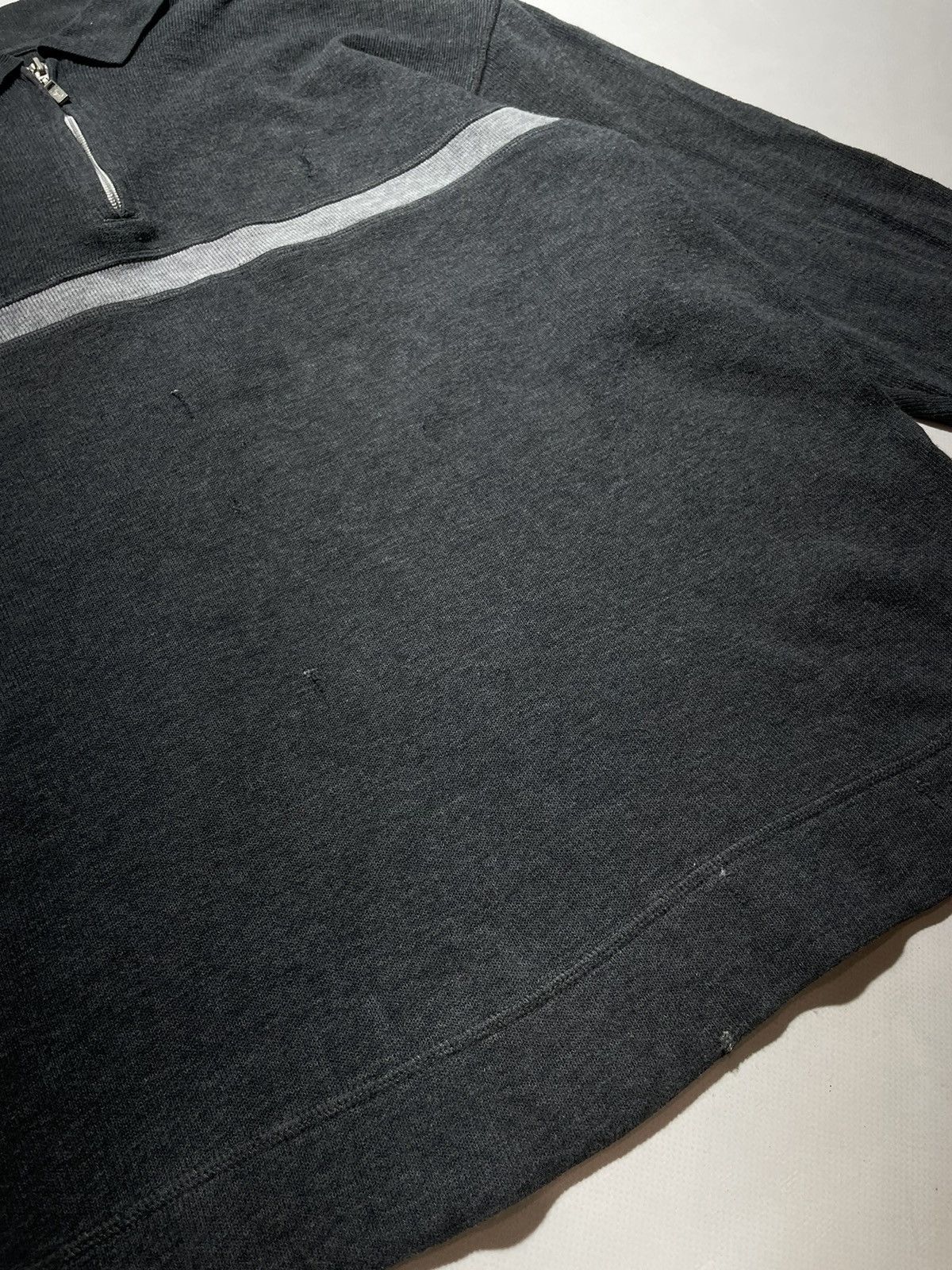 Vintage Yves Saint Laurent Zip Vintage Sweatshirt Size US L / EU 52-54 / 3 - 7 Thumbnail