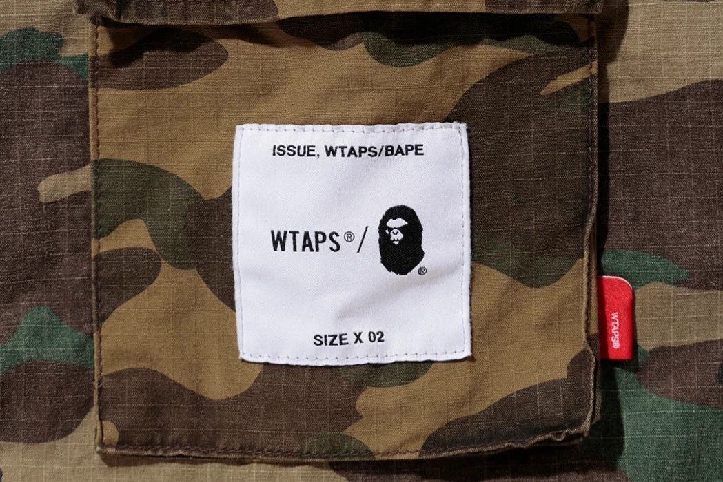 Bape × Wtaps Bape x Wtaps Jungle L/S Shirt Size US M / EU 48-50 / 2 - 3 Thumbnail