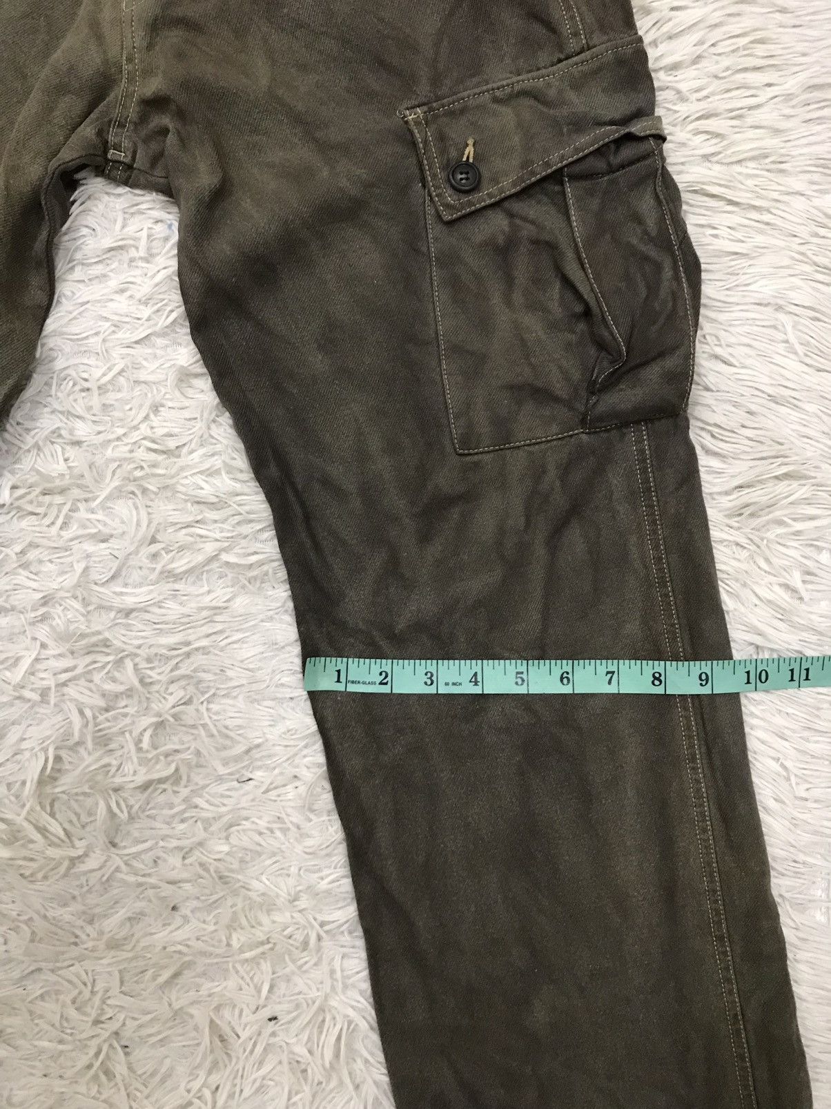 Japanese Brand UNBRANDED CARGO MULTIPOCKET PANTS Size US 26 / EU 42 - 16 Thumbnail