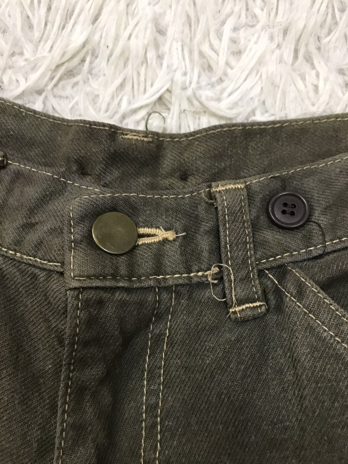 Japanese Brand UNBRANDED CARGO MULTIPOCKET PANTS Size US 26 / EU 42 - 10 Thumbnail