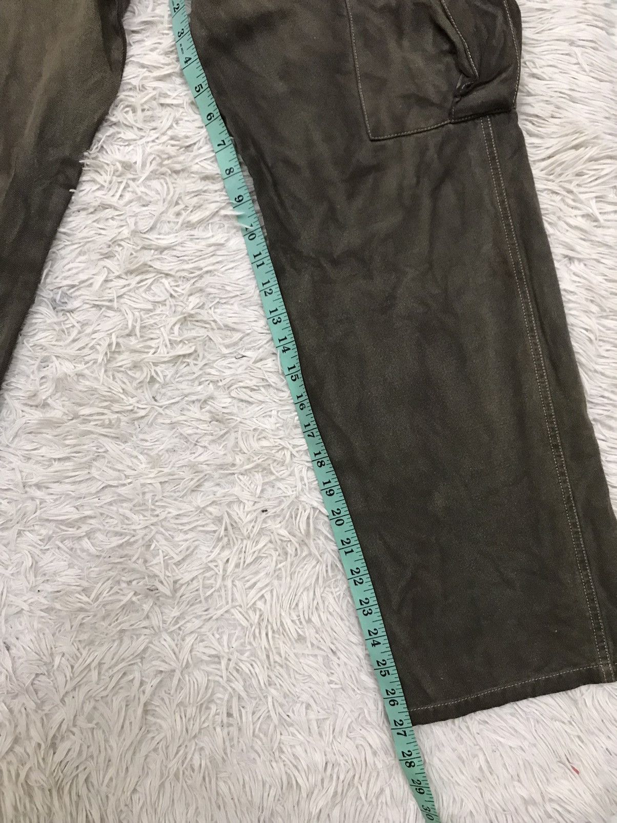 Japanese Brand UNBRANDED CARGO MULTIPOCKET PANTS Size US 26 / EU 42 - 20 Thumbnail