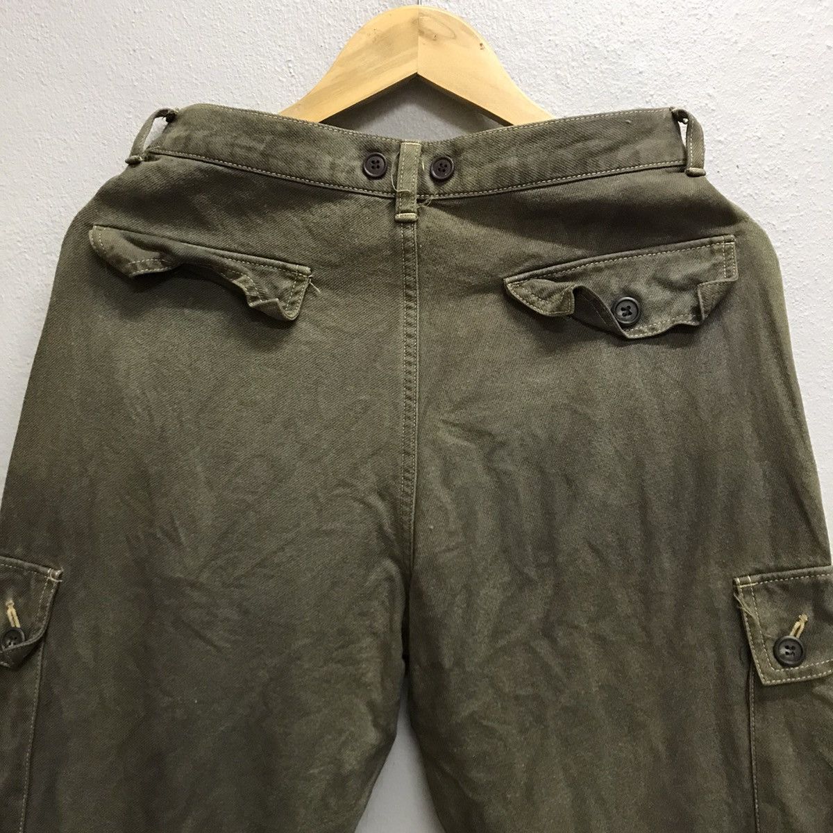 Japanese Brand UNBRANDED CARGO MULTIPOCKET PANTS Size US 26 / EU 42 - 8 Thumbnail