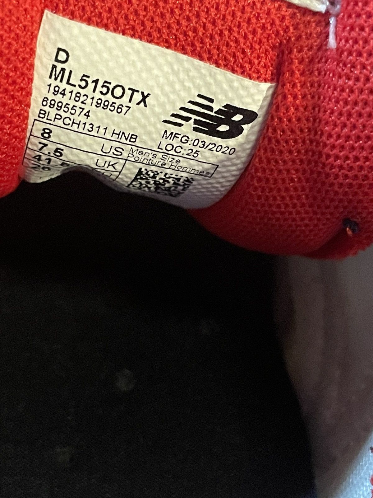 Other New Balance 515 red&white Size US 8 / EU 41 - 6 Thumbnail