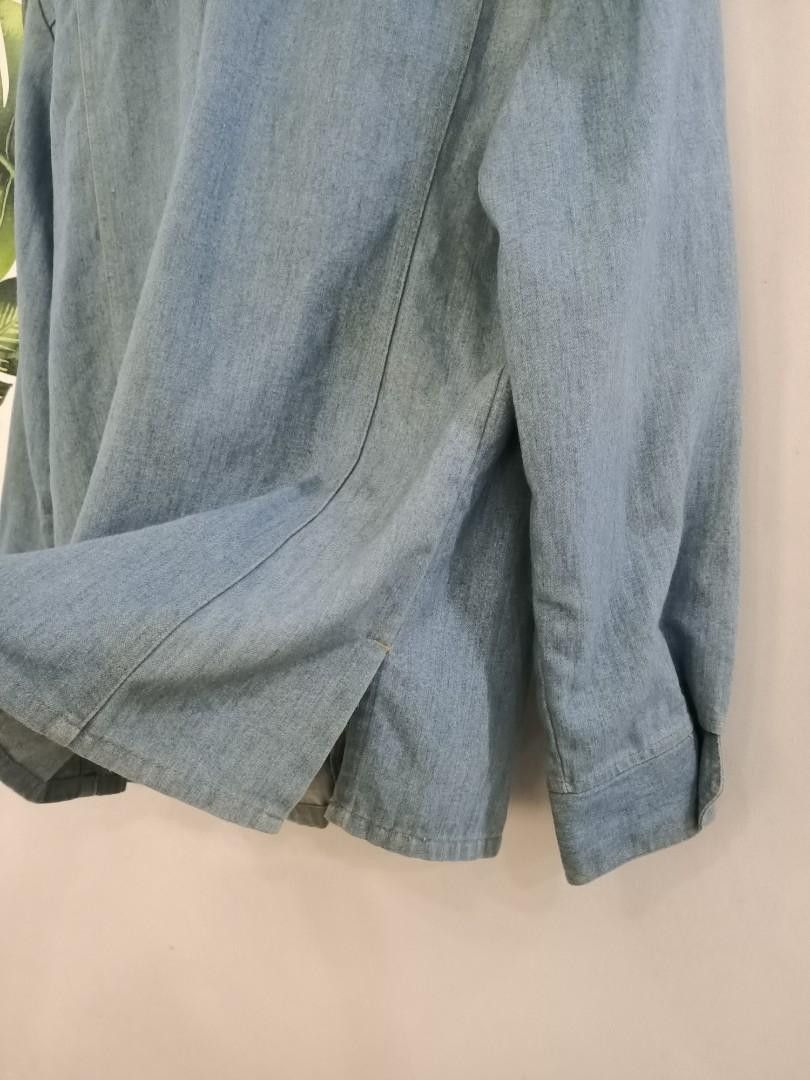 Levi's × Levi's Vintage Clothing × Vintage Vintage 70's Levi's Orange Tab Button-ups Shirt Size US L / EU 52-54 / 3 - 7 Thumbnail