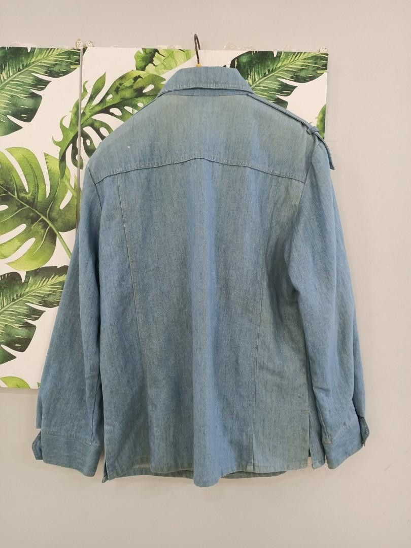 Levi's × Levi's Vintage Clothing × Vintage Vintage 70's Levi's Orange Tab Button-ups Shirt Size US L / EU 52-54 / 3 - 5 Thumbnail