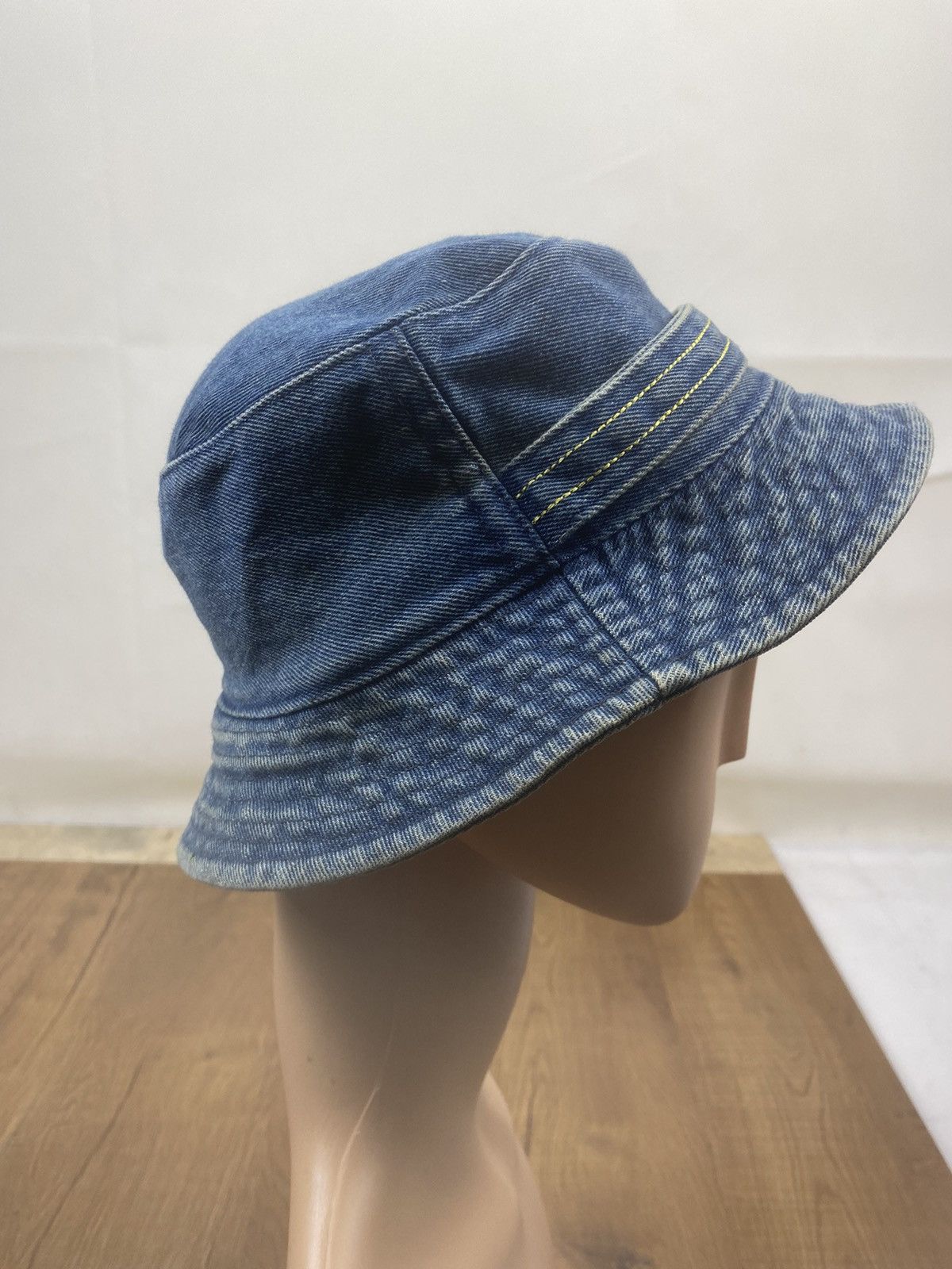 Vintage Vintage Felix The Cat Denim Bucket Hat Size ONE SIZE - 4 Thumbnail