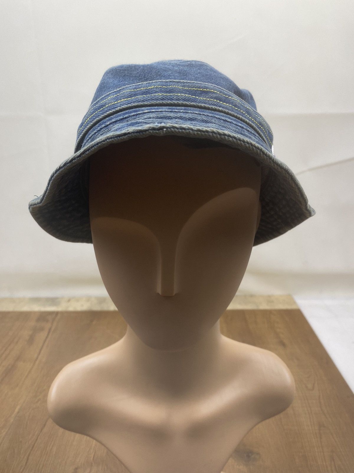Vintage Vintage Felix The Cat Denim Bucket Hat Size ONE SIZE - 1 Thumbnail