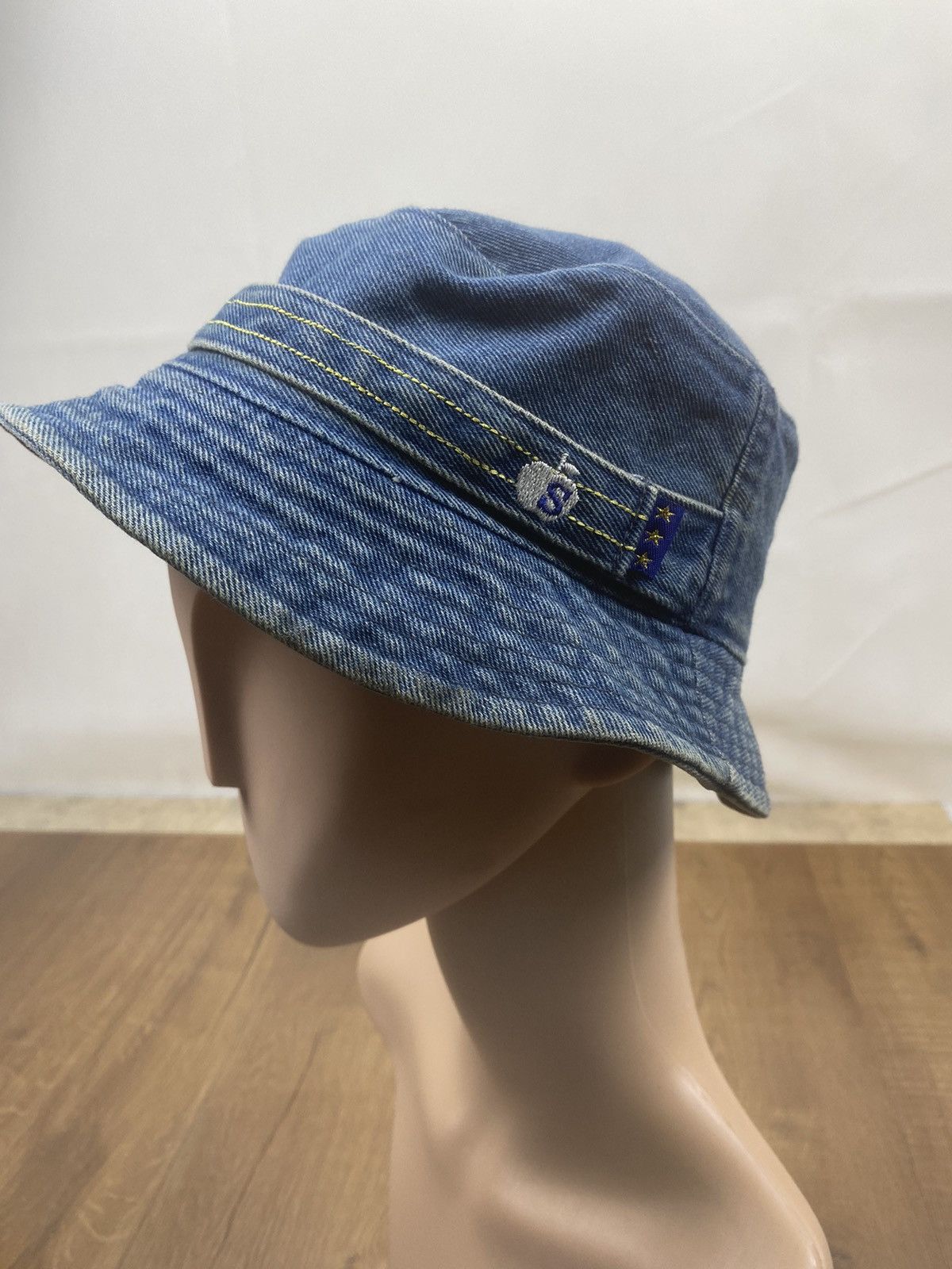 Vintage Vintage Felix The Cat Denim Bucket Hat Size ONE SIZE - 2 Thumbnail