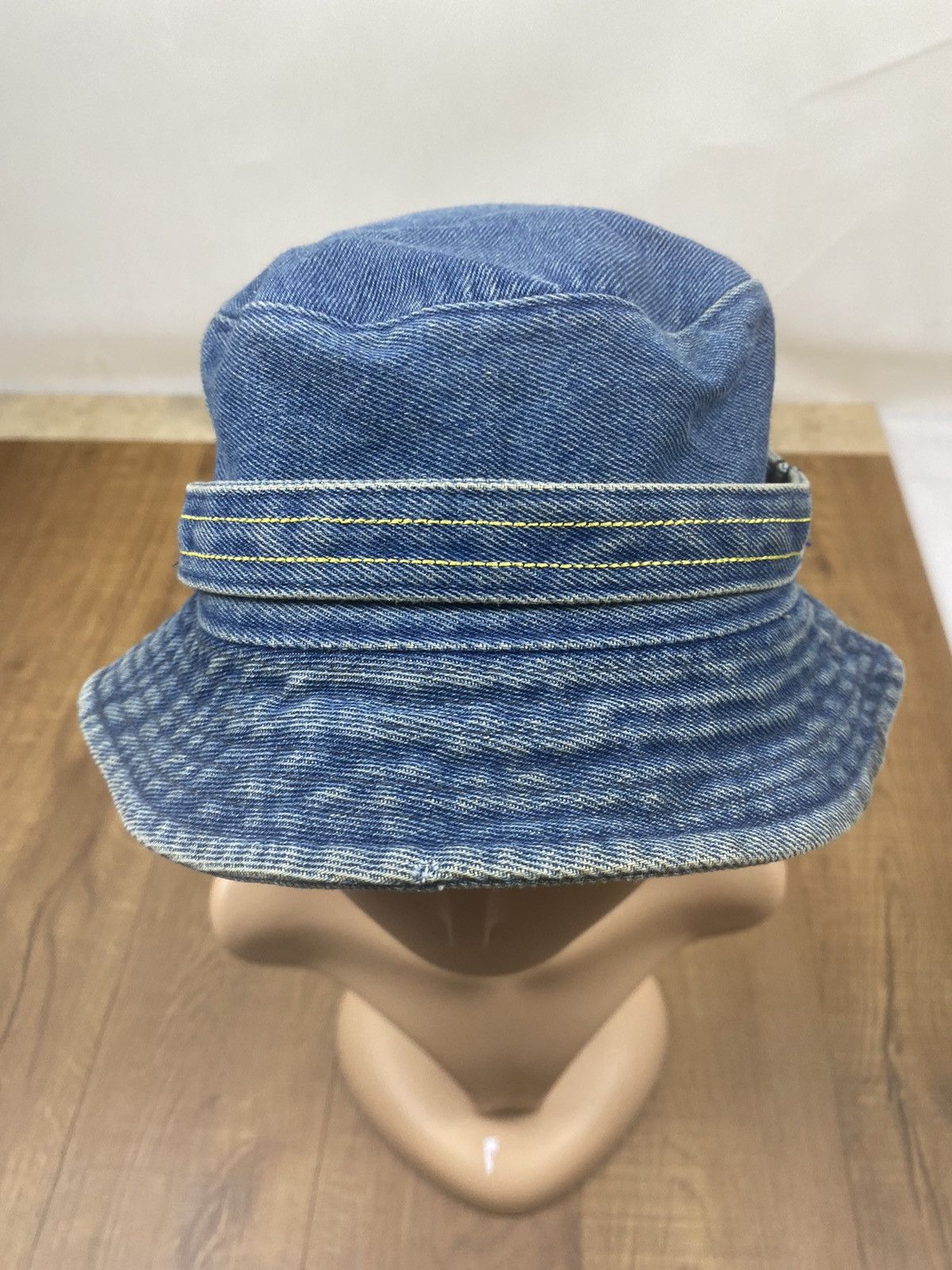 Vintage Vintage Felix The Cat Denim Bucket Hat Size ONE SIZE - 3 Thumbnail