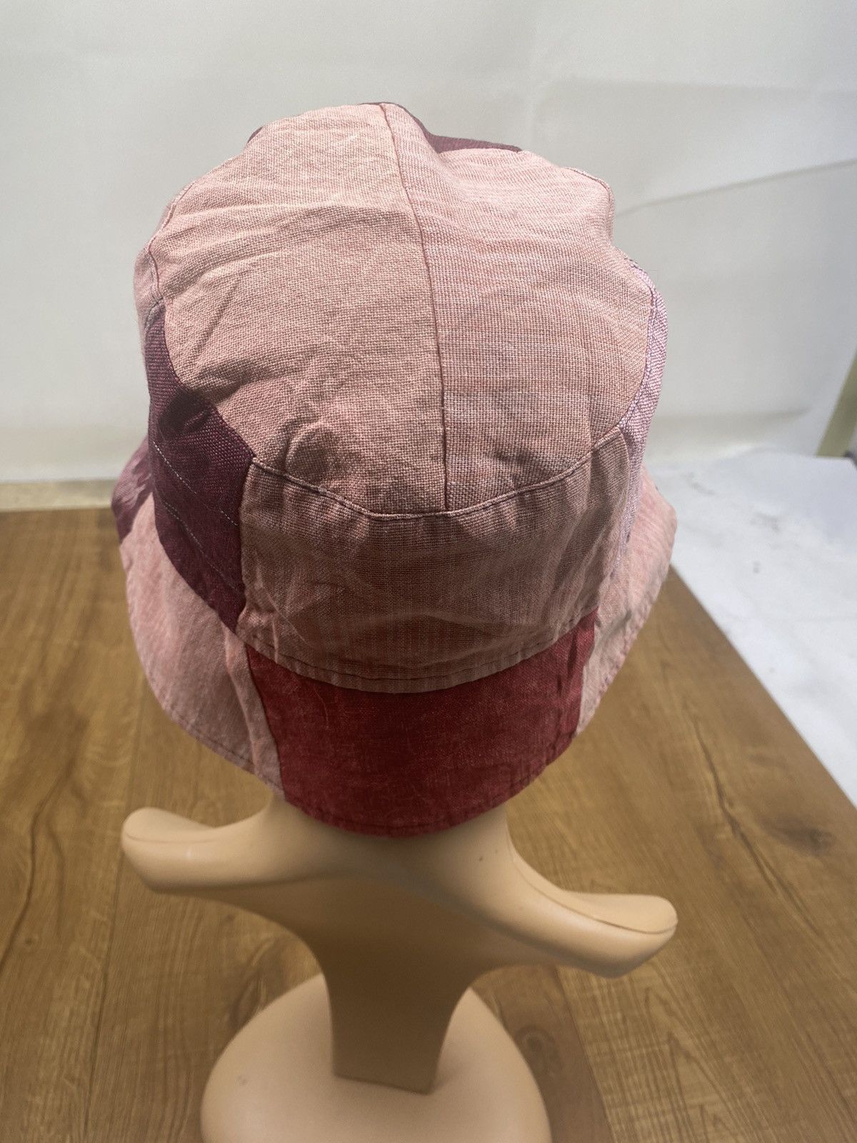 Vintage Vintage Patchwork Bucket Hat Size ONE SIZE - 3 Thumbnail