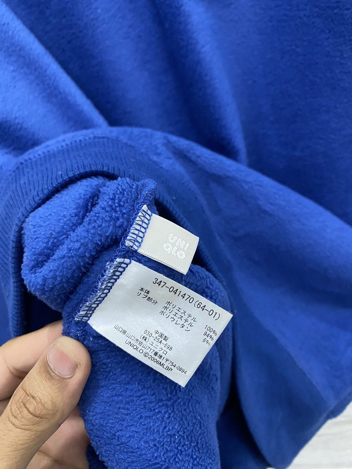 MLB VINTAGE MLB LA DODGERS FLEECE SWEATER HALF ZIP Size US M / EU 48-50 / 2 - 10 Thumbnail