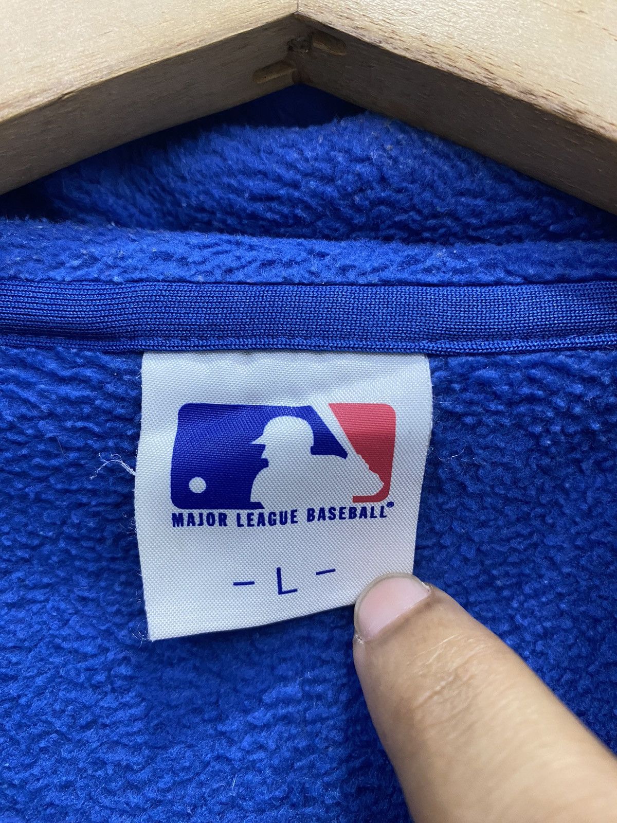 MLB VINTAGE MLB LA DODGERS FLEECE SWEATER HALF ZIP Size US M / EU 48-50 / 2 - 8 Thumbnail