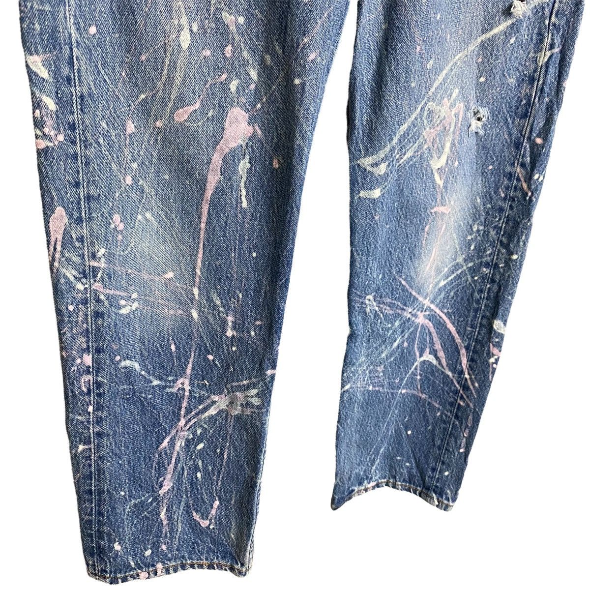 Levi's × Levi's Made & Crafted Levis 501 vintage painting distressed denim Size US 31 - 7 Thumbnail