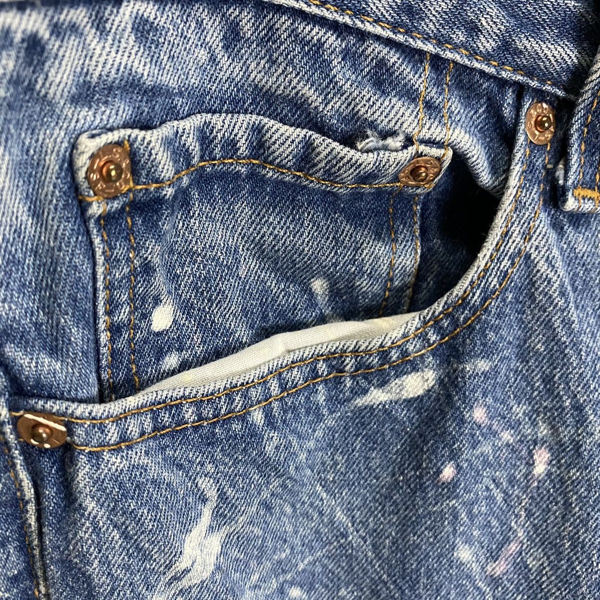 Levi's × Levi's Made & Crafted Levis 501 vintage painting distressed denim Size US 31 - 15 Thumbnail