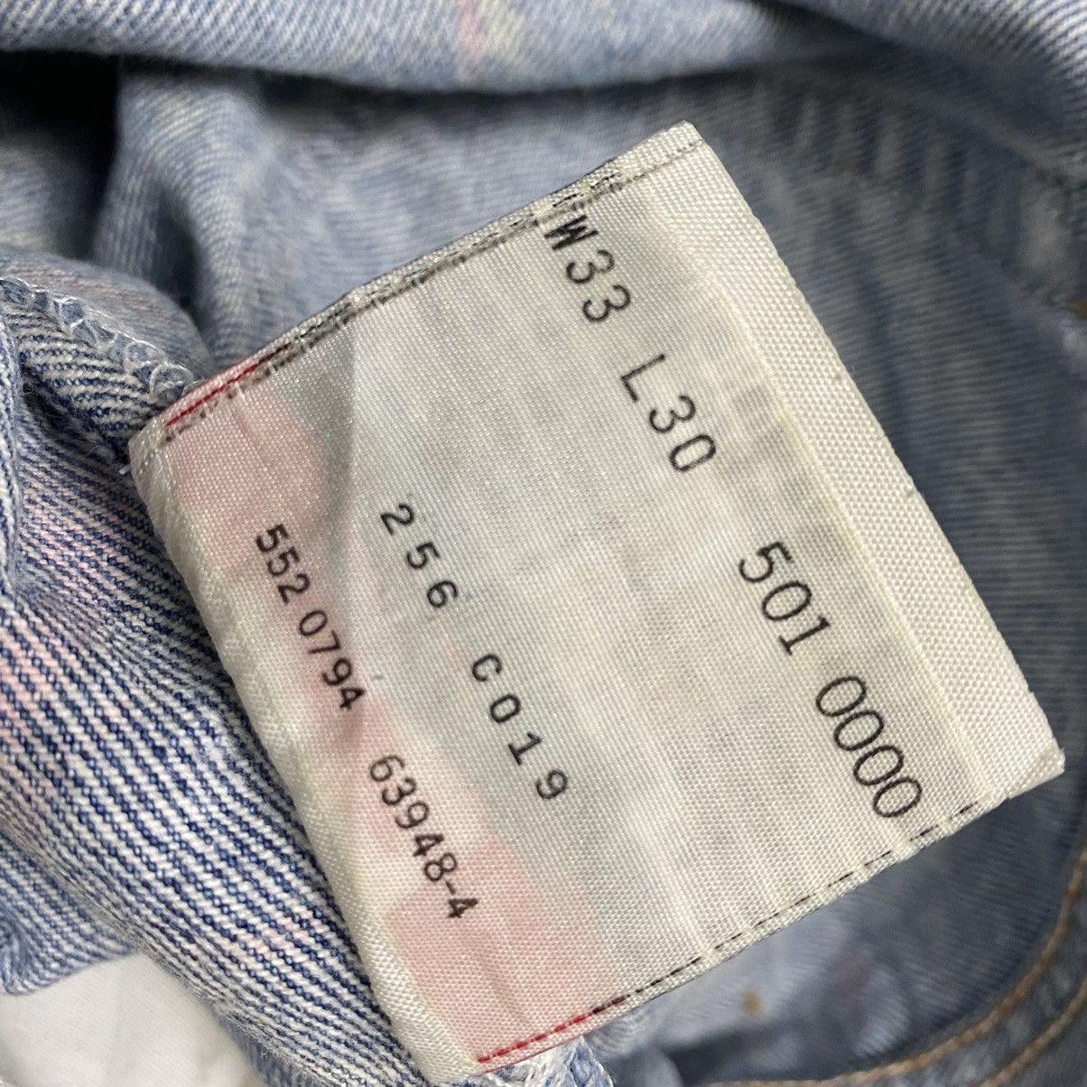 Levi's × Levi's Made & Crafted Levis 501 vintage painting distressed denim Size US 31 - 11 Thumbnail