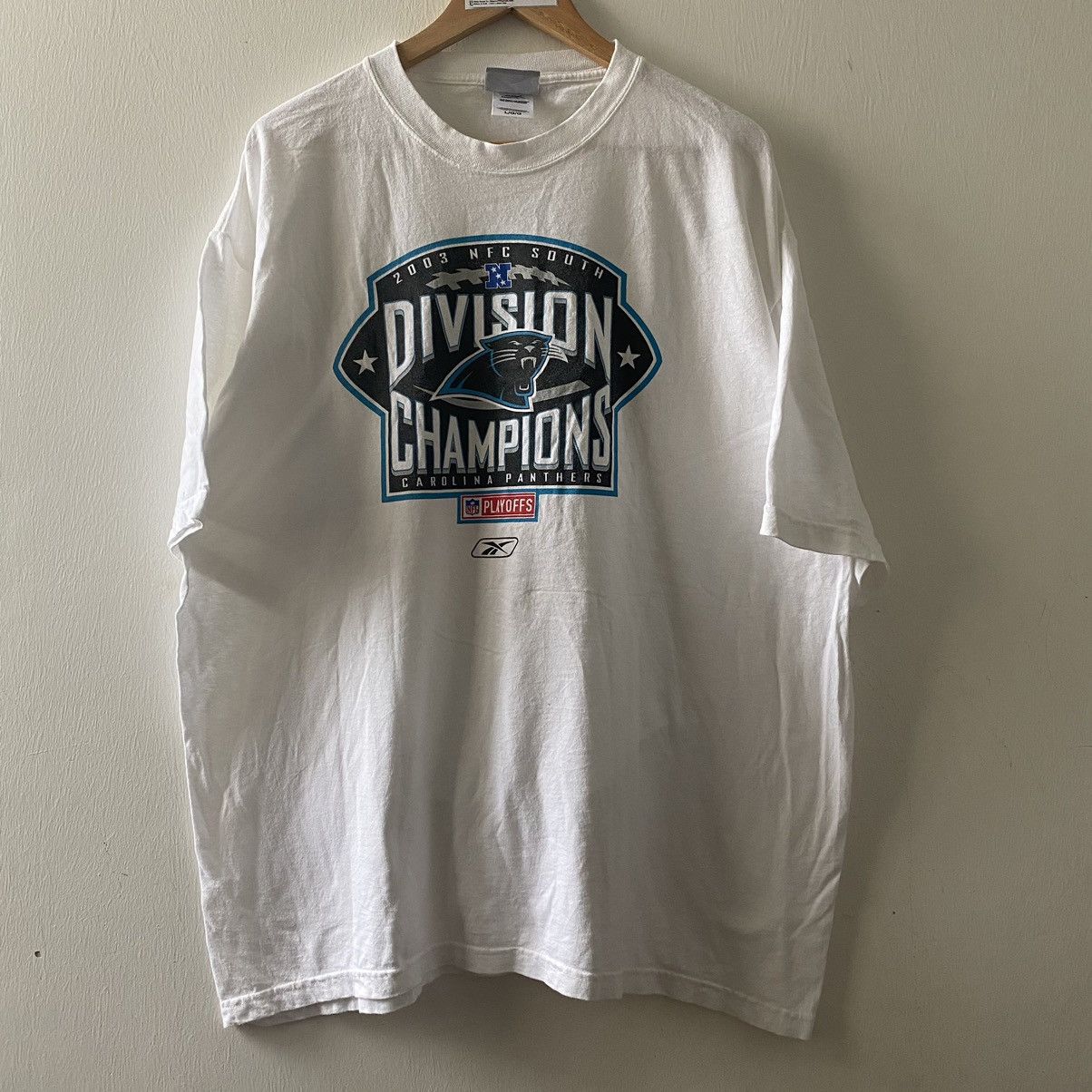 NFL × Reebok × Vintage Vintage x Carolina Panthers x NFL x Reebok Tshirt Size US L / EU 52-54 / 3 - 7 Thumbnail