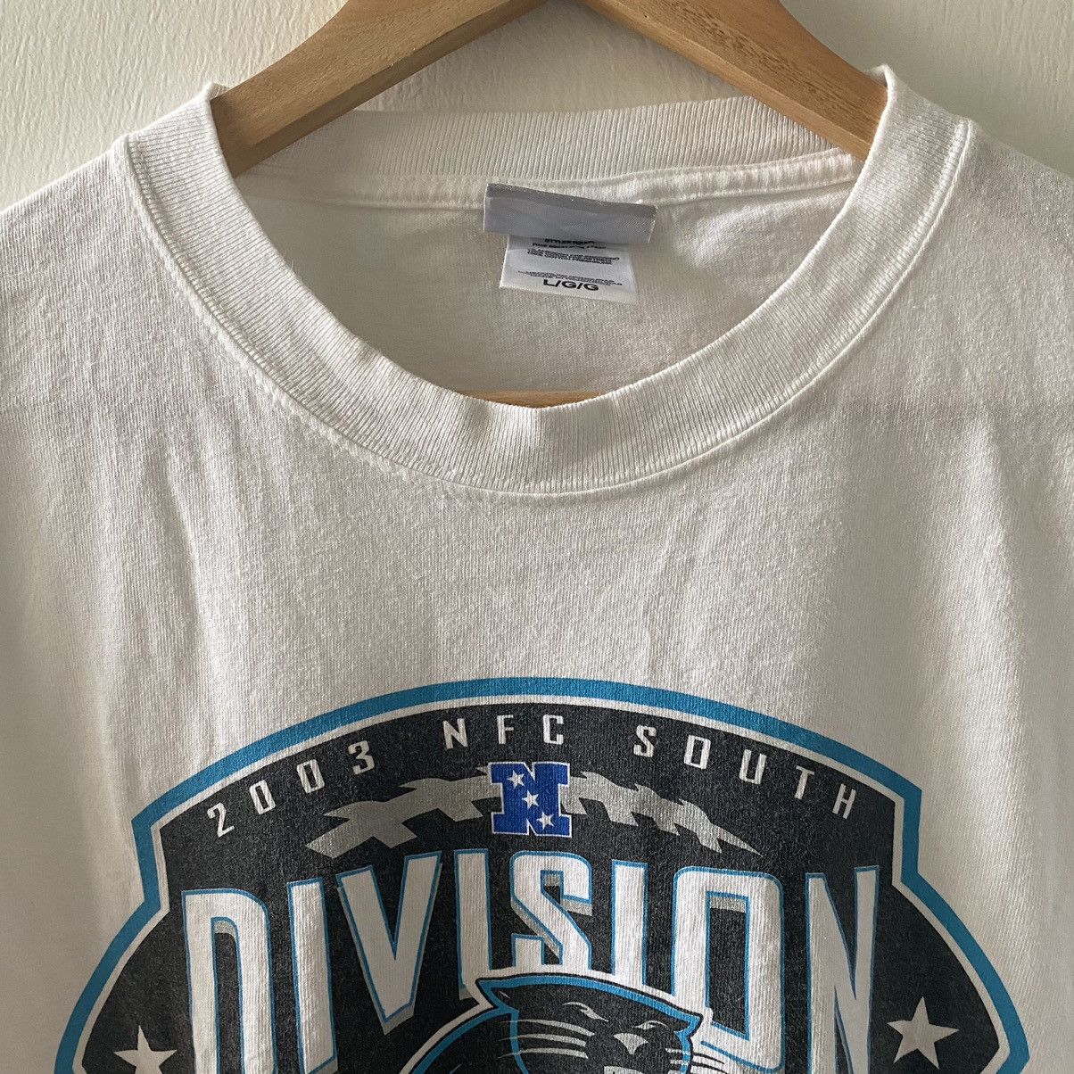 NFL × Reebok × Vintage Vintage x Carolina Panthers x NFL x Reebok Tshirt Size US L / EU 52-54 / 3 - 3 Thumbnail